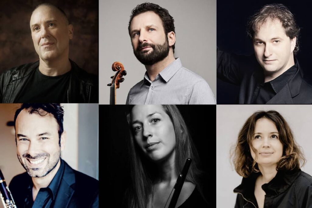 Musikàmera sextet: Alexander Lonquich, Ilya Gringolts, Enrico Bronzi, Tommaso Lonquich, Irena Kavčič, Patricia Kopatchinskaja